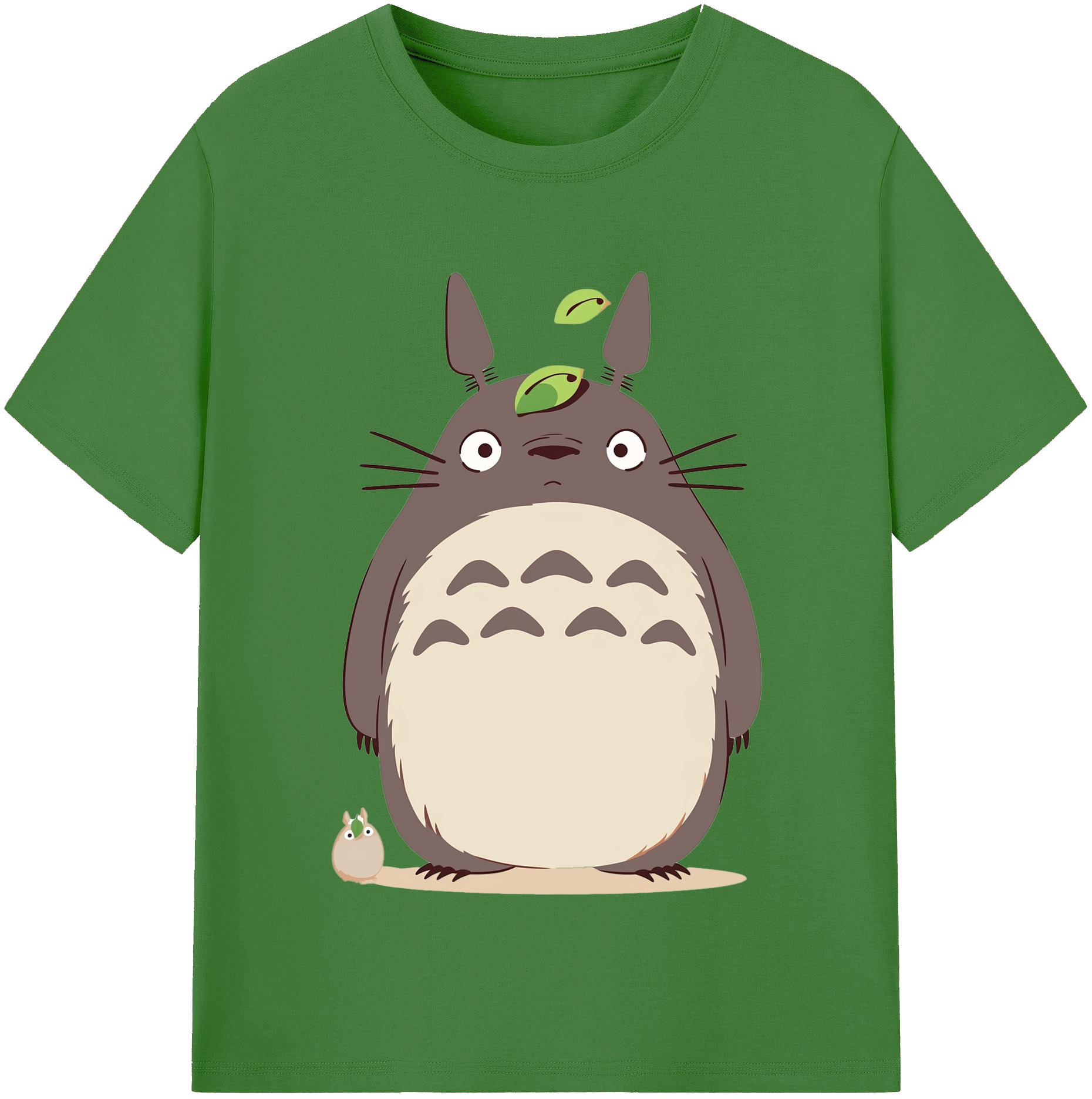 （画像用） となりのトトロ 草壁メイ 草壁サツキ My Neighbor Totoro Satsuki Kusakabe Mei Kusakabe レディースカジュアルプリントTシャツ（綿100％）